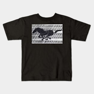 Home Stretch Race Horse Kids T-Shirt